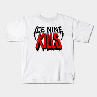 Ice Music Nine Band Kills  – Retro Punk Funny 2 Kids T-Shirt